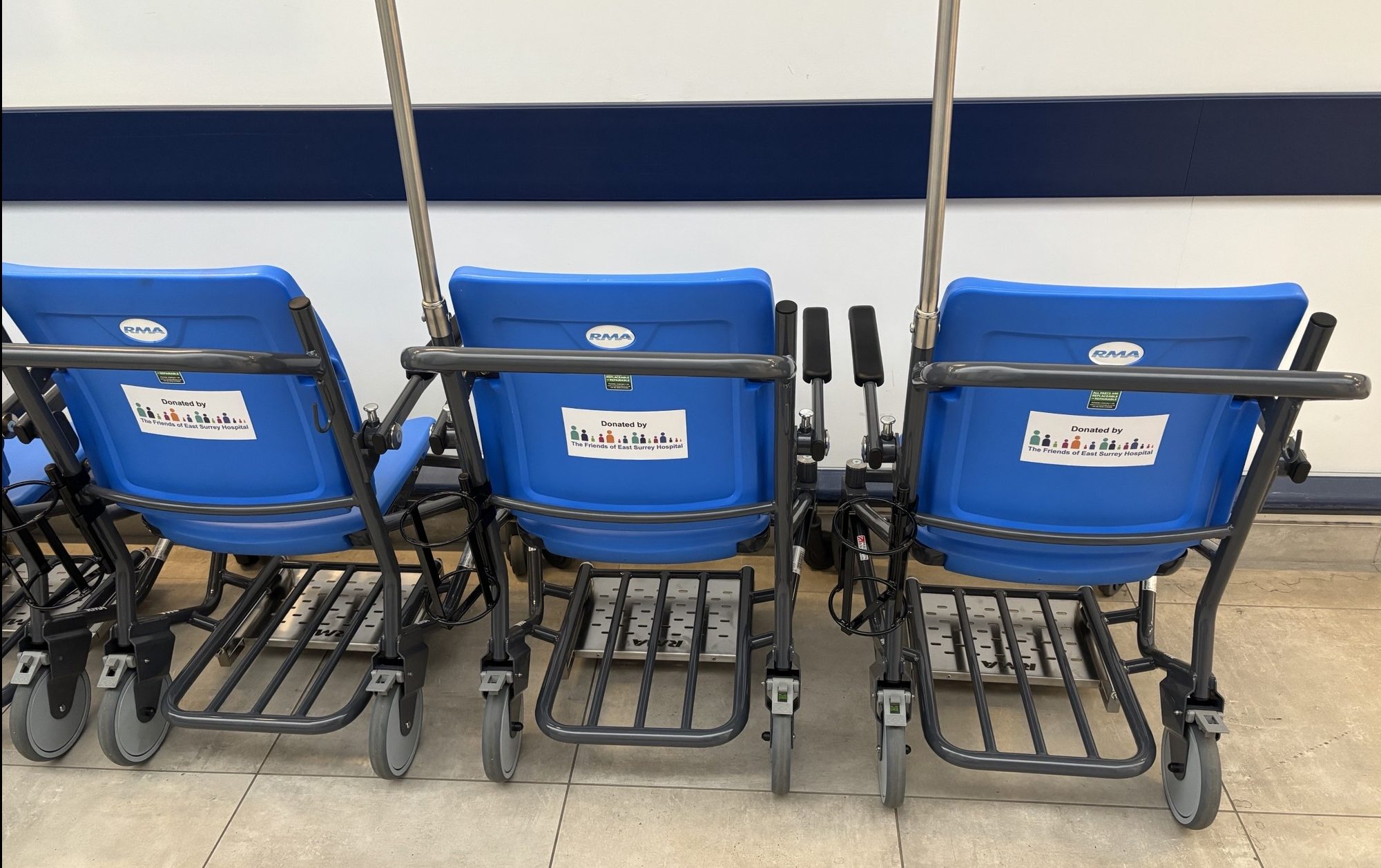 New Wheelchairs Funded by the Friends